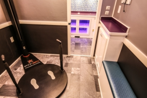 custom fitness trailer interior 021