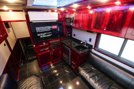 Outback Customs Interior Red and Granite 17