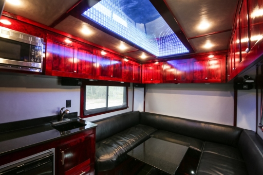 Outback Customs Interior Red and Granite 22
